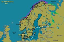 rejs dooko�a skandynawii